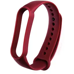 Ремінець Silicone Mi Band 5/6 Burgundy (16)