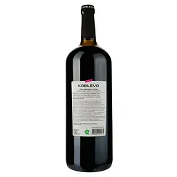 Вино Koblevo Bordeaux Стефанія червоне напівсолодке 1.5 л - мініатюра 2