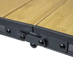 Складний стіл Bo-Camp Trafford 90x60 cm Brown (1404670), Світло-коричневий - мініатюра 9