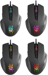 Миша Wolverine GM-700L RGB, 7 кнопок, 12800 dpi (52700) Defender teh0022111 - мініатюра 7