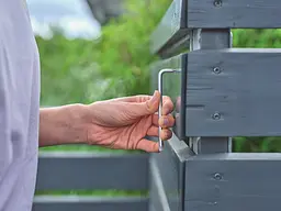 Ключі шестигранні T8-T40 набір 9шт Bosch hoz0012932 - мініатюра 3