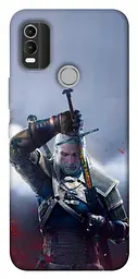 TPU чохол Demsky The witcher gerald для Nokia C21 Plus