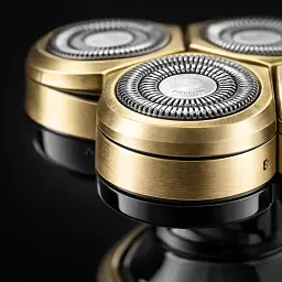 Роторна електробритва для вологого та сухого гоління, USB, VGR V-330, Чорний / акумуляторна бритва - мініатюра 6