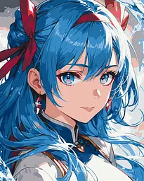 Картина за номерами Вокалоїд Хацуне Міку Vocaloid Hatsune Miku 40х50 см PN V HM1