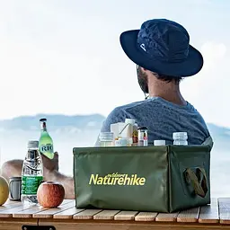 Контейнер для води Naturehike Square Bucket 13 л (1047-6927595739068) - мініатюра 4