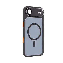 Чехол для Apple iPhone 17 Air, Unit MagSafe SE, черный, с защитой камеры, магсейф, противоударный, магнитный, панель-накладка с MagSafe, с поддержкой беспроводной зарядки, TPU+PC, защита всего корпуса, ударопрочный, ArmorStandart (ARM86326) - мініатюра 2