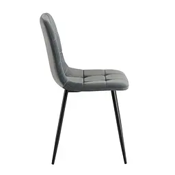 Стілець TED New Dark Grey Velvet - мініатюра 3