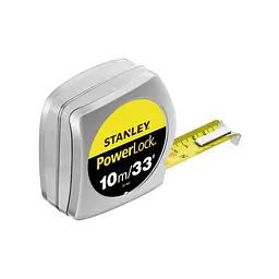 Рулетка Stanley Powerlock комбінована сталева з покрриттям Mylar 10 м x 25 мм (0-33-443) - мініатюра 2