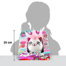 Набір DIY AIRBRUSH PLUSH - Hair'iffic "Зроби зачіску - Серденько" з іграшковим аерографом CanalToys Art.AIR040/2 - мініатюра 10