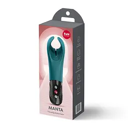 Вібратор для пеніса Fun Factory MANTA Bottle Green, підходить для парних ігор - мініатюра 11