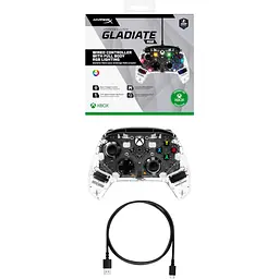 Геймпад HyperX Clutch Gladiate RGB for PC/Xbox Clear (7D6H2AA) - мініатюра 5