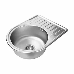 Кухонна мийка з нержавіючої сталі Platinum сатин 5844 0,8/180 мм), R, Satin - мініатюра 7