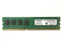 Модуль пам'яті Crucial DDR3 4Gb 1600 MHz (CT51264BA160BJ.C8FER) Б/в