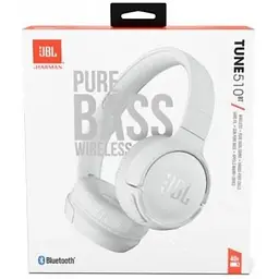 Бездротові навушники JBL T510BT White (JBLT510BTWHT) - мініатюра 7