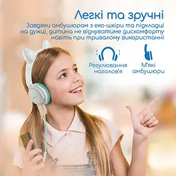 Bluetooth-гарнітура Promate Panda Аква - мініатюра 4
