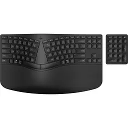 Клавіатура HP 960 BLK Ergonomic split-zone UA Black (7E755AA) [138925]