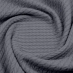 Плед-покривало Cosas Knitted Braid Stormy косичка 75х95 см (Blanket_64Stormy_KnittedBraid_75x95) - мініатюра 3