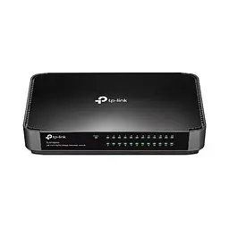 Мережеве обладнання, 24-портовий 10 / 100Mbps настільний комутатор, TL-SF1024M TP-LINK