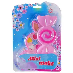 Дитяча декоративна палетка тіней Mini make у формі льодяника, рожева (MM2304)