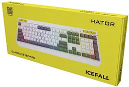 Клавіатура HATOR Icefall White (HTK405UA) - мініатюра 6