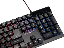 Клавіатура 2E Gaming KG280 LED USB Black Ukr [2E-KG280UB] [74244] - мініатюра 3