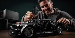 Конструктор Nifeliz Автомобіль Muscle Car "HOONIKEN" (NF10210) - мініатюра 8