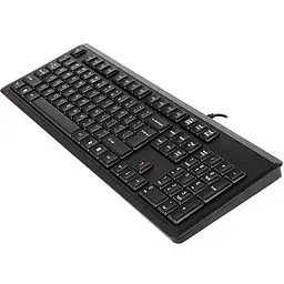 Клавіатура A4Tech KR-92 USB black - мініатюра 2