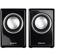 Колонки для комп'ютера REAL-EL S-215 2.0 Black - мініатюра 8
