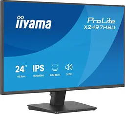 Монітор Iiyama 23.8" X2497HSU-B1 FHD IPS 120Hz (X2497HSU-B1) - мініатюра 2