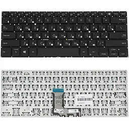 Клавіатура для ноутбука ASUS (B1400 series) rus, black, без кадру
