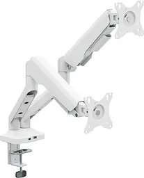 Кріплення настільне для двох моніторів OfficePro 17-35" White (MA452W) - мініатюра 5