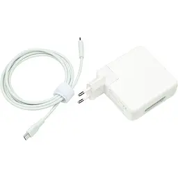 Блок живлення для ноутбуків PowerPlant APPLE 220V, 20V 87W 3A (USB-C) (AP87USBC)