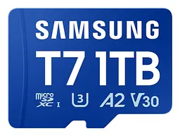 Карта пам'яті Samsung MICRO SDXC T7 1TB, U3, V30, A2 до 170 Мб/с (MB-MB1T0T/WW) - мініатюра 12