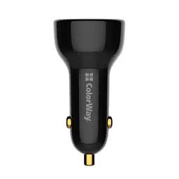 Зарядний пристрій ColorWay Power Delivery PPS USB (USB-A + USB-C) (100 Вт) чорний (CW-CHA044PD-BK) - мініатюра 3