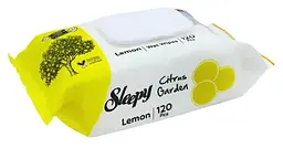 Вологі серветки універсальні Sleepy Citrus Garden 120 шт. Серветки без спирту - мініатюра 2