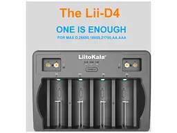 Зарядний пристрій LiitoKala Lii-D4 Type-C Чорний (2229913918) - мініатюра 9