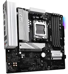 Материнська плата AsRock B850M PRO RS (B850M PRO RS) (Socket AM5, AMD B850, Micro-ATX) - мініатюра 2