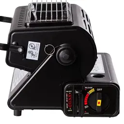 Обігрівач газовий Portable Gas Heater YC-808B з керамічним нагрівальним елементом 1,3 кВт Shenzhen HPYC808B - мініатюра 2