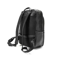 Шкіряний чорний рюкзак Tiding Bag A25F-8528-3A - мініатюра 4