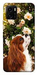 TPU чохол Demsky Flower spaniel для Vivo Y15s
