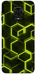 Чохол Demsky Neon hexagon для Xiaomi Redmi Note 9s / Note 9 Pro / Note 9 Pro Max