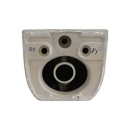 Унітаз підвісний Qtap Gemini безободковий з сидінням Soft-close QT2533076EUQMB, Чорний матовий - мініатюра 12