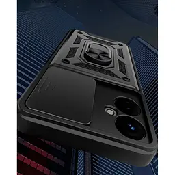 Чохол до мобільного телефона BeCover Military Tecno Spark 9 Pro (KH7n) Black (710006) - мініатюра 5
