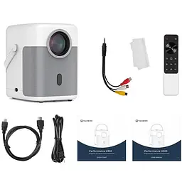 Проєктор Vankyo H300A Full HD 220 ANSI Lm 1000:1 16:9/4:3 HDMI Android 9.0 Wifi 6 білий - мініатюра 7