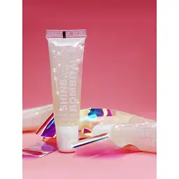 Блиск для губ 7 Days Shine Вombita мерехтливий Ice me тон 201 10 мл (4607154697870) - мініатюра 2