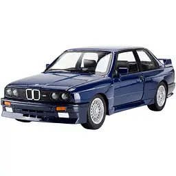 Колекційна металева модель автомобіля АвтоЕксперт BMW M3 E30 з інерцією, світлом та звуком 1:24