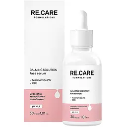 Сироватка заспокійлива для обличчя Re.Care Calming Solution Face Serum 30 мл