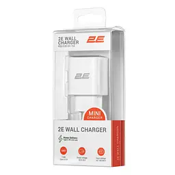 Мережевий зарядний пристрій 2E (1USB 3A) 30W Білий (2E-WC1USBC30W-W) - мініатюра 6