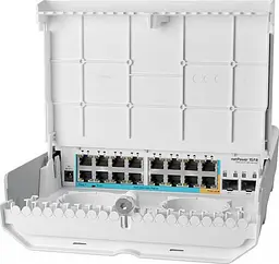 Комутатор мережевий Mikrotik CRS318-1Fi-15Fr-2S-OUT