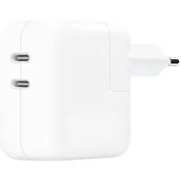 Блок живлення для ноутбука Apple 35W Dual USB-C Port Power Adapter (MNWP3)